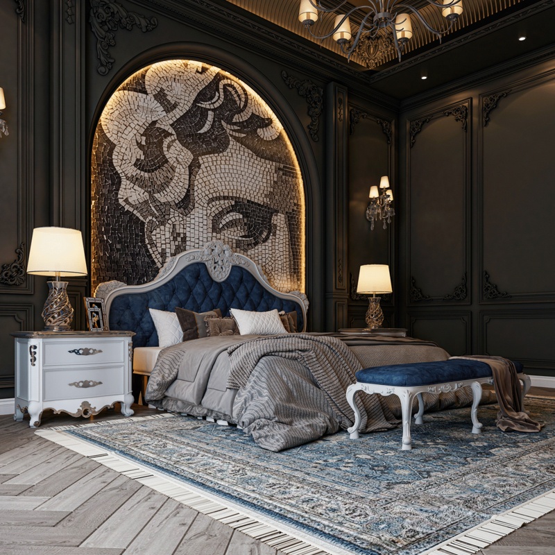 Use Dramatic Bedding