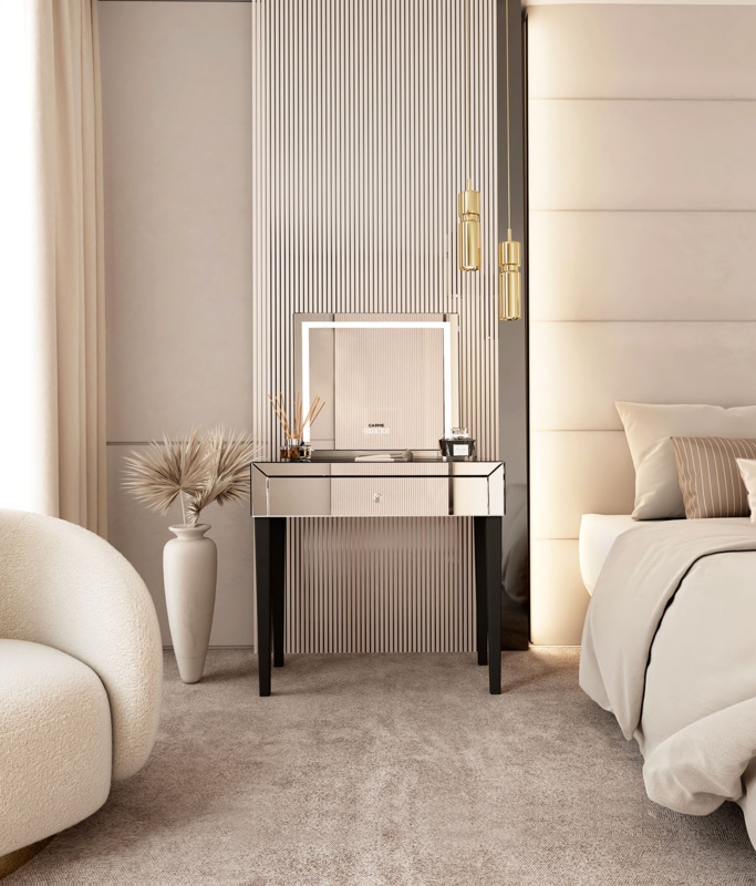 Use Mirrored Furniture