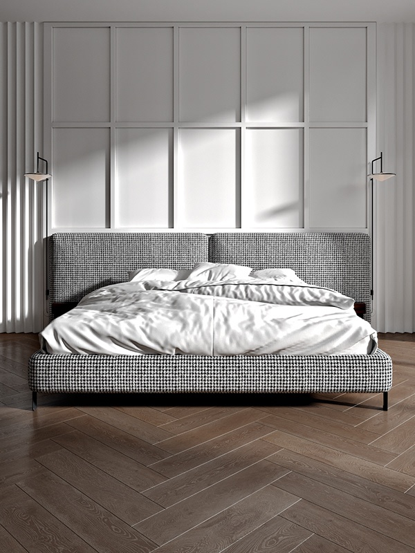 Use White Walls as a Backdrop for Accent Wall