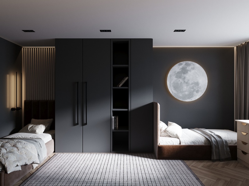 Black and online grey room ideas