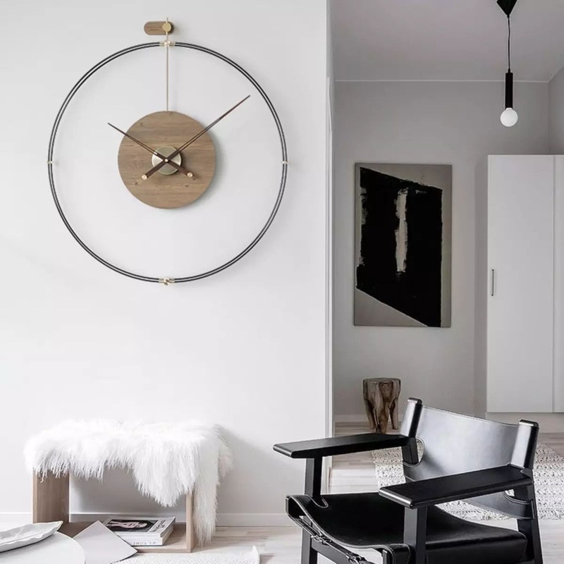 Utilize Oversized Wall Clock