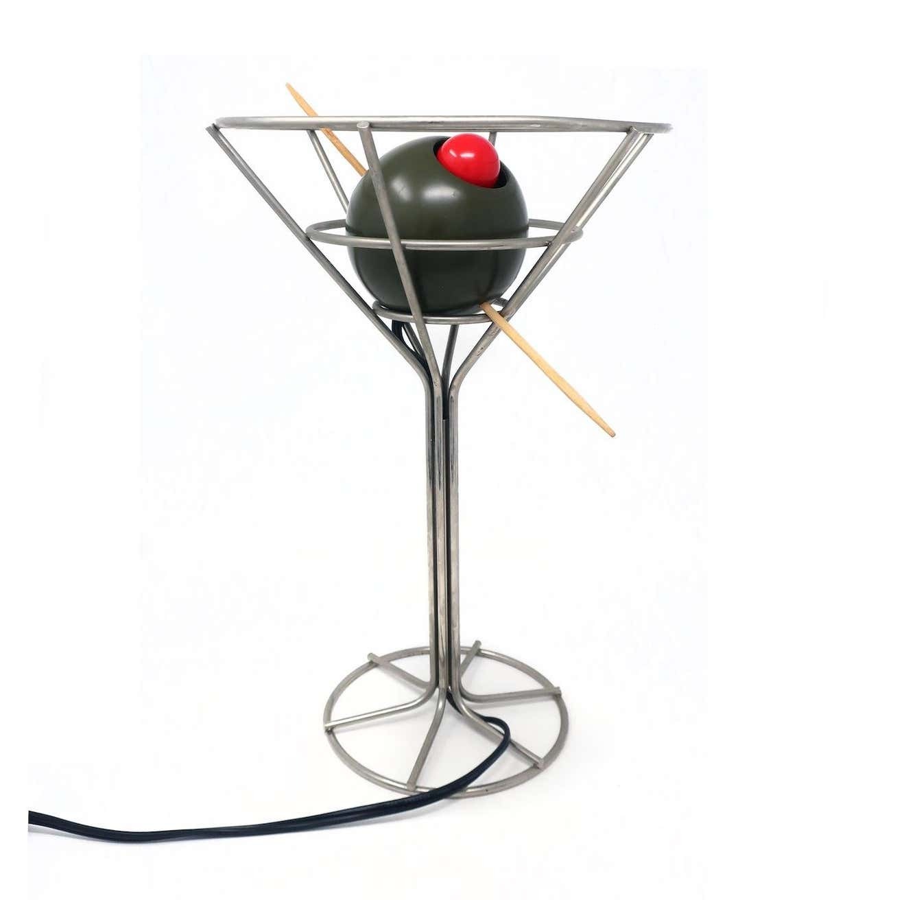 Vintage Martini Lamp