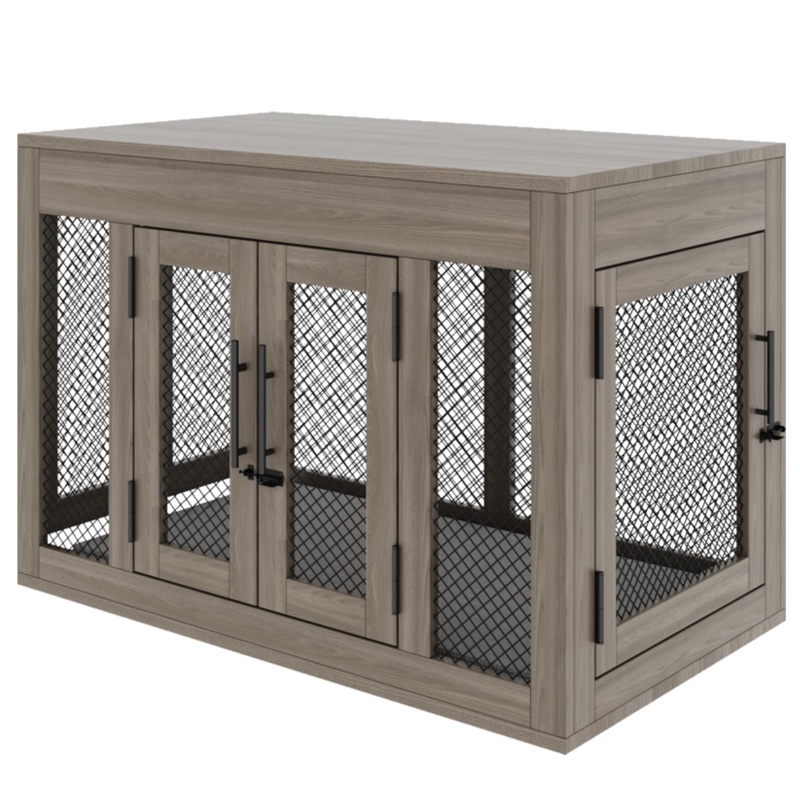 Vintage Pet Crate38.6”X24.4”X28”H