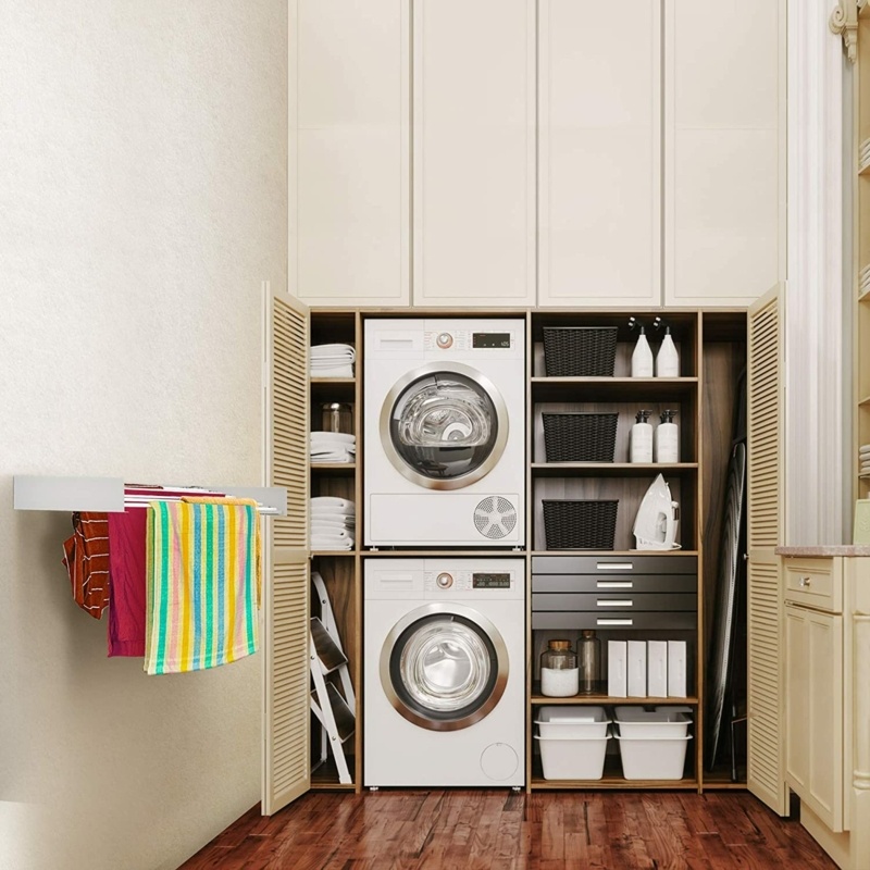 Wall-Mounted Drying Rack