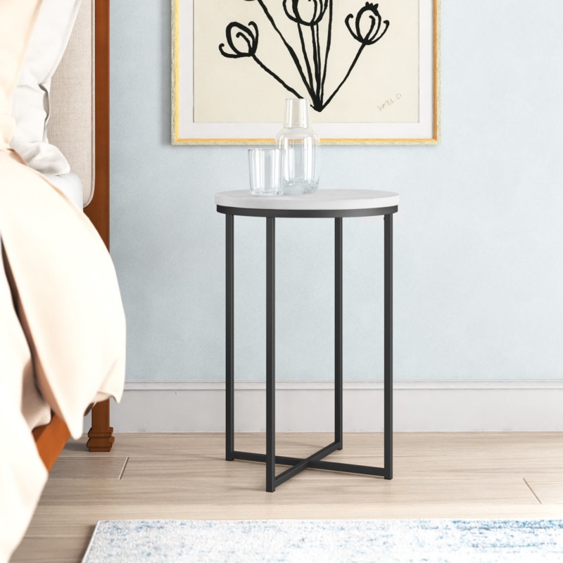Glamorous Gold End Table
