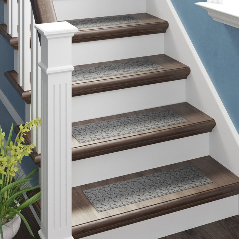 Rubber-Backed Stair Treads
