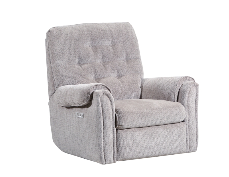 Stylish Padded Chenille Recliner Chair