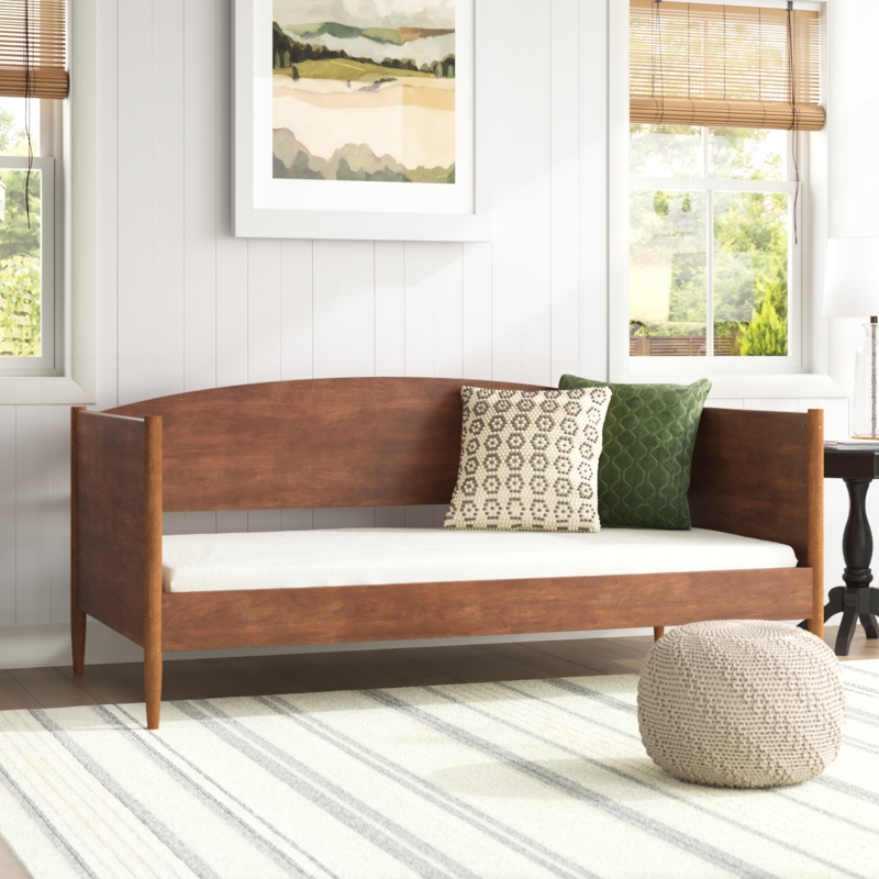 Twin Daybed with Natural Wood Grain