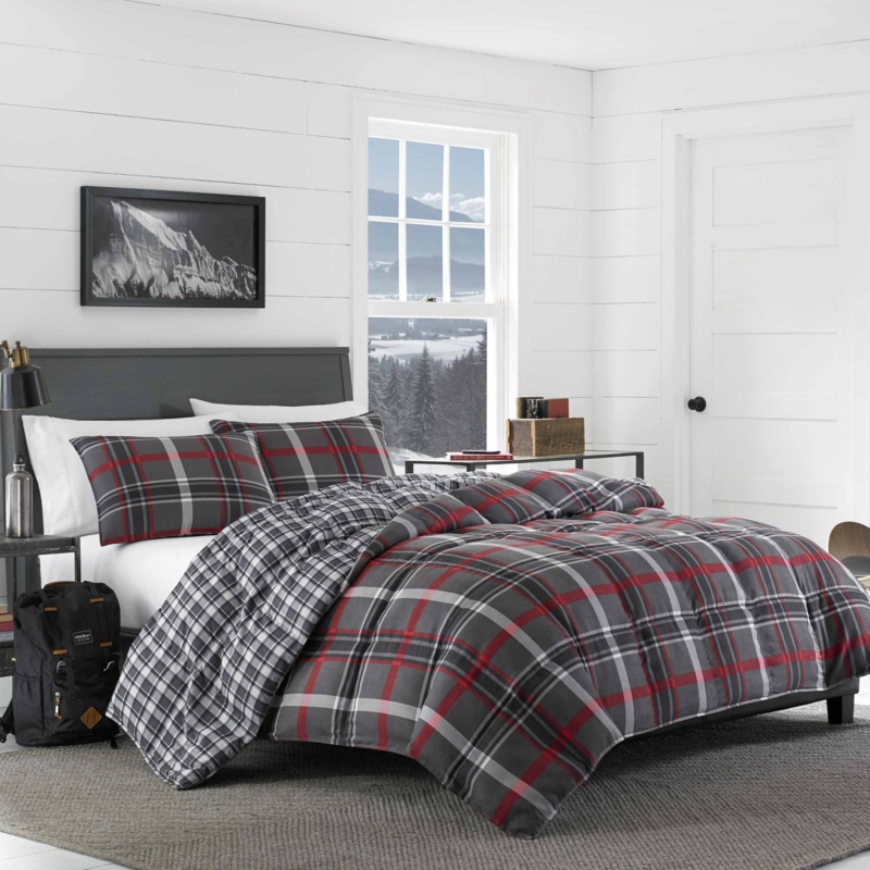 Willow Plaid Comforter Set