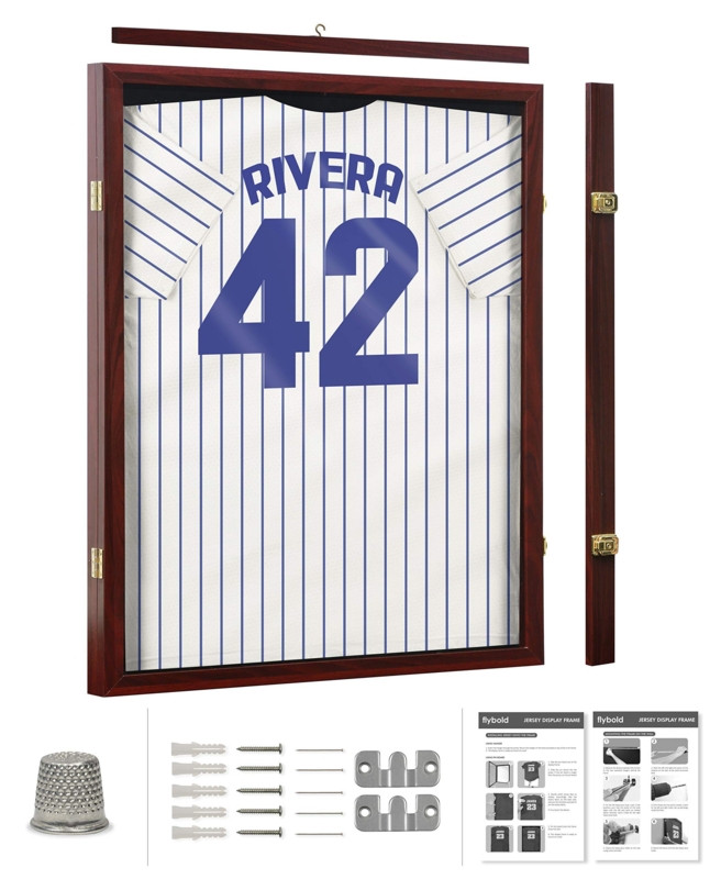 Jersey Frame Display Case with UV Protection