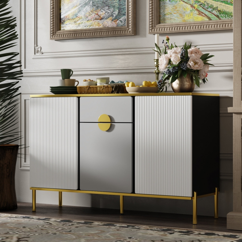 Contemporary Sideboard with Adjustable Storage