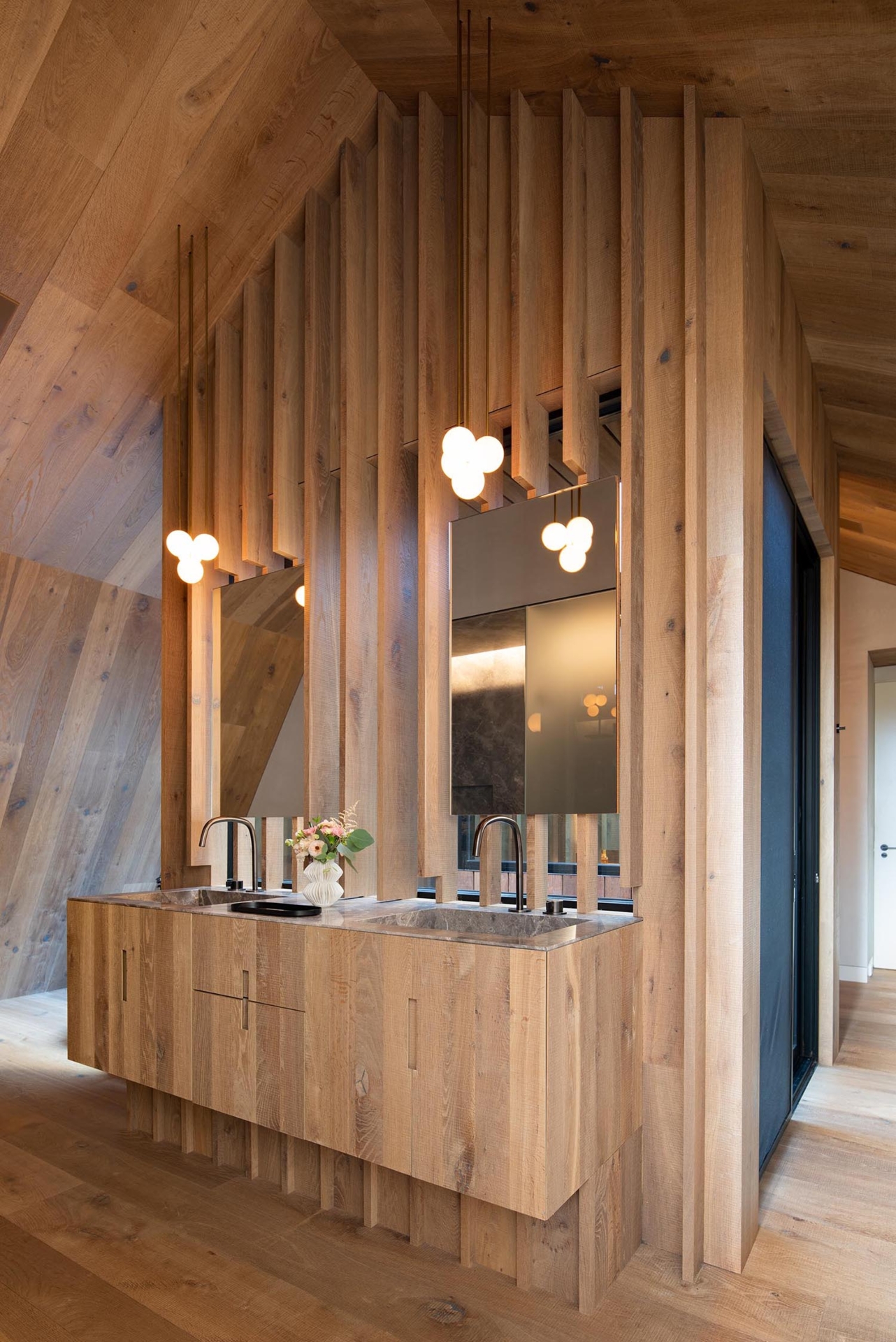 Wood Slat Wall
