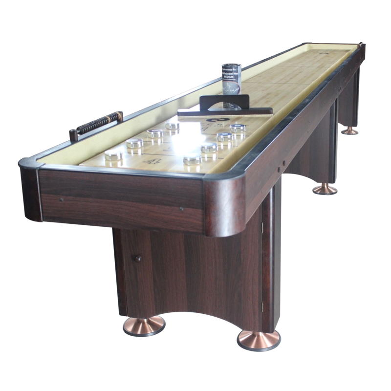 Indoor Shuffleboard Table with Storage