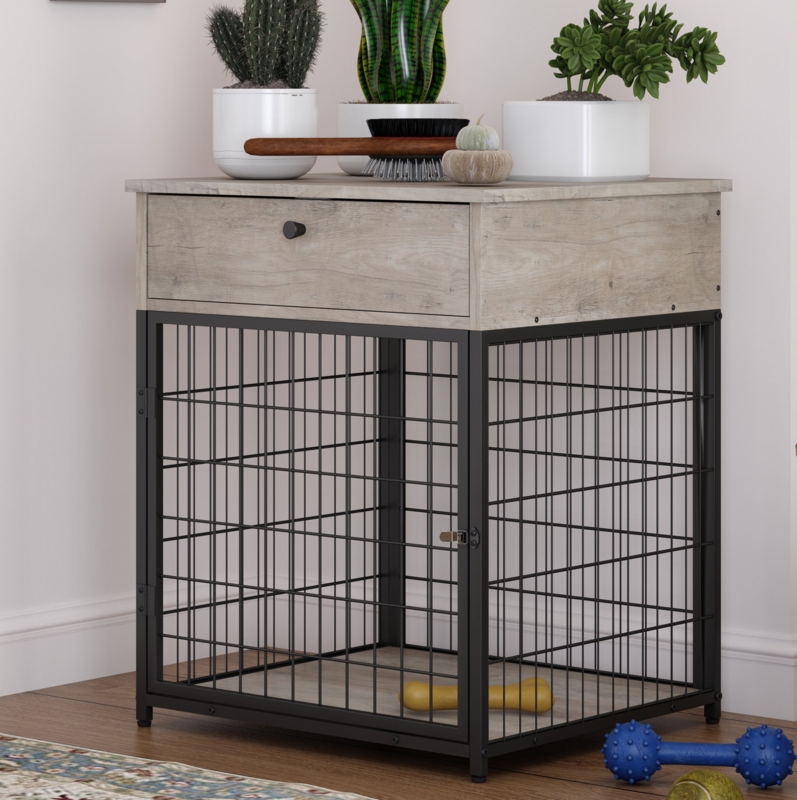 Classic Dog Crate Coffee Table