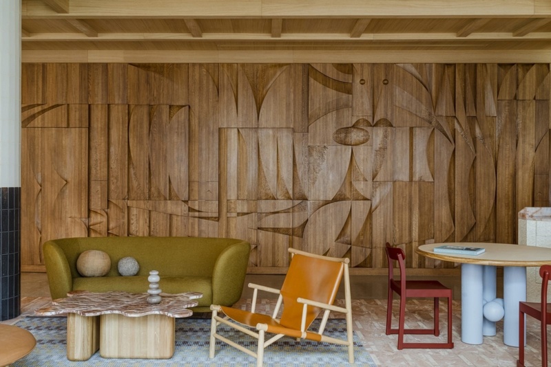 Wooden Wall Mural