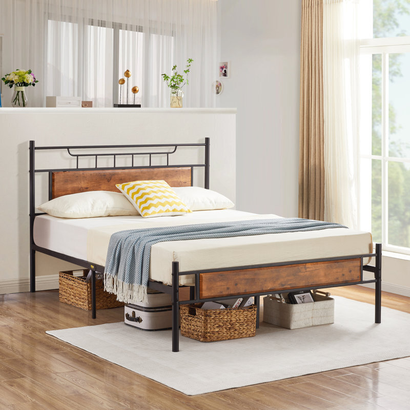 Wrought Iron and Wood Bedroom Sets