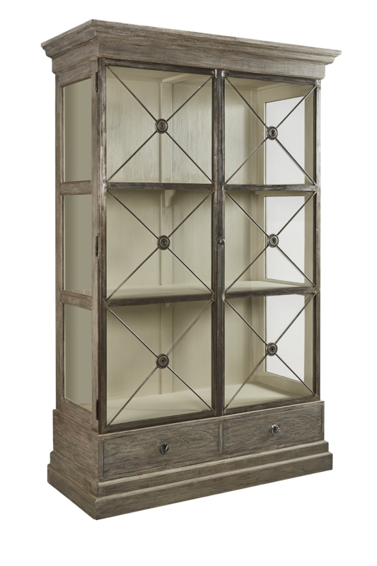 Classic Directoire Glass Door Bookcase