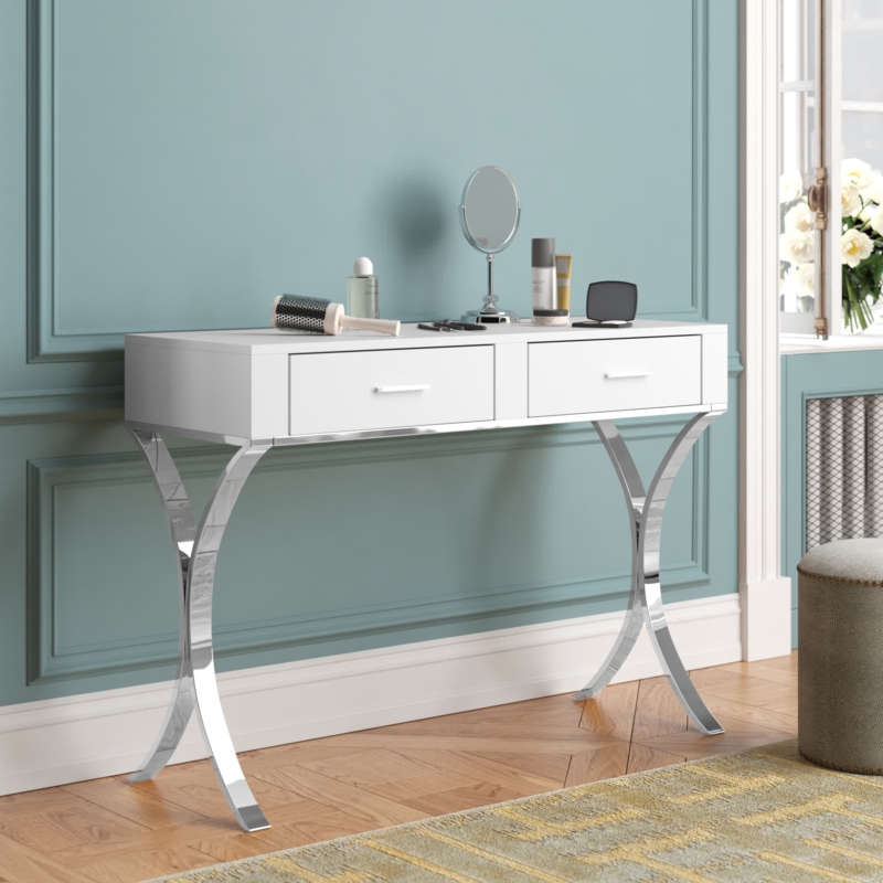 Multi-Functional Vanity Desk Console Table
