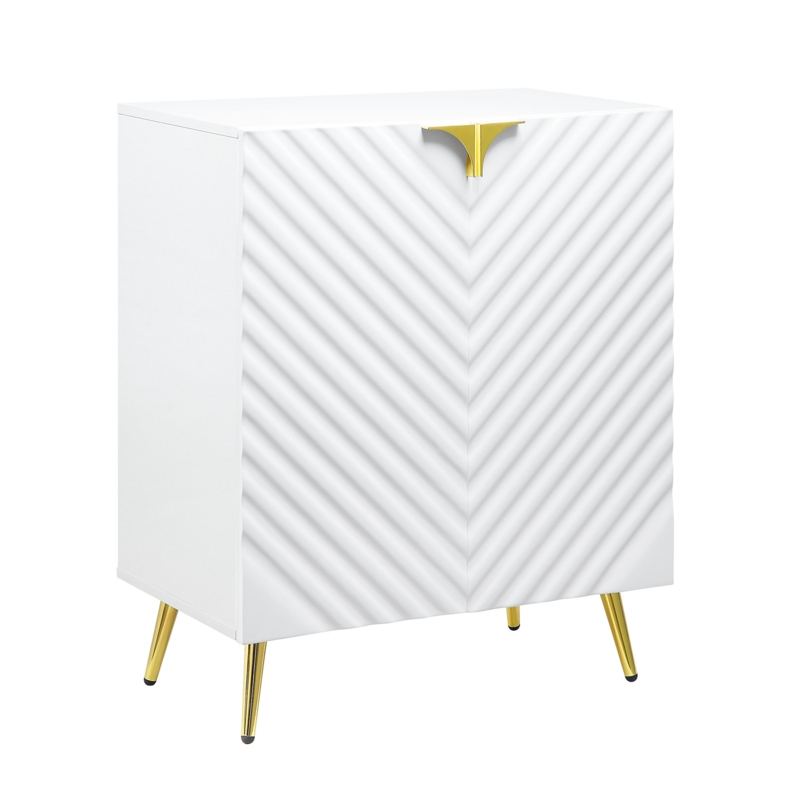 Sleek Console Table with Spacious Surface