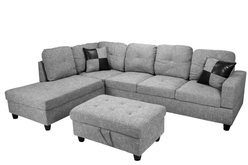 Sectional Sofa With Ottoman - Foter