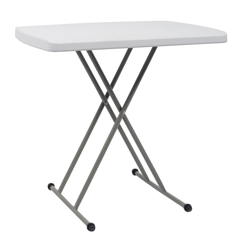Compact Lift-Function Table with Steel Legs