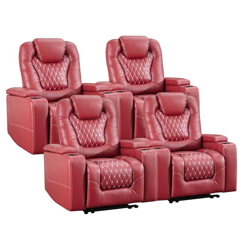 Upholstered Electric Recliner Chair