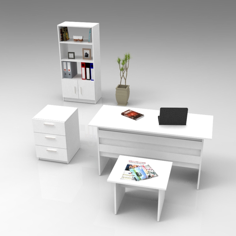 Creative Office Table with Storage