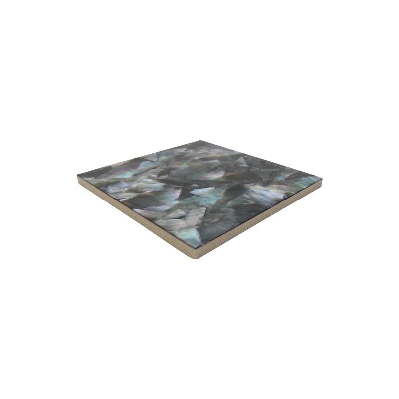 Gem-Grade Shell Ceramic Accent Tile