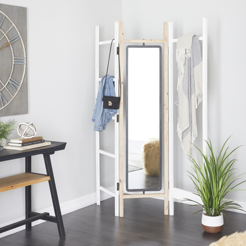 Compact Chic Room Divider with 3 Panels