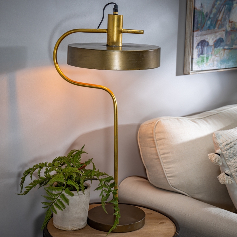 Brass Electric Table Lamp