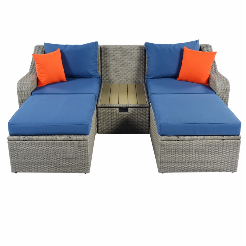 Excellent Outdoor Sofa with PE Wicker