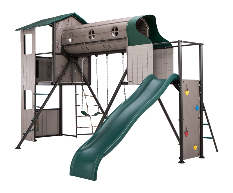 Adventure Swing Set with Slide and Tunnel