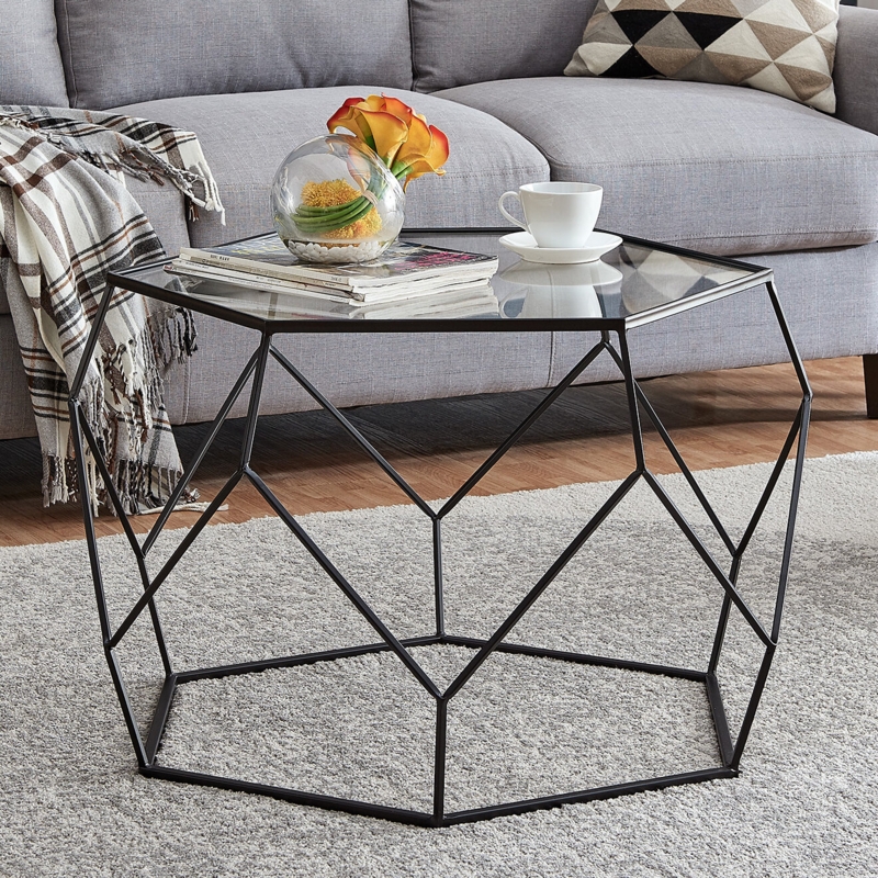 Glamorous Geometric Coffee Table
