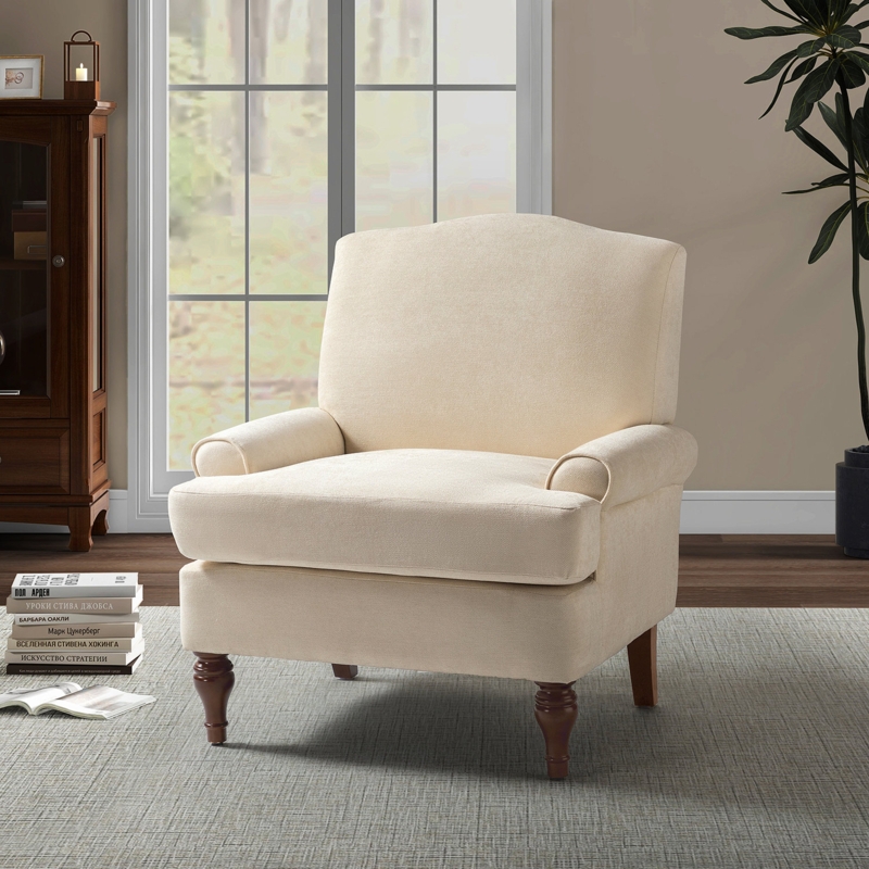 Accent Chair with Removable Cushion