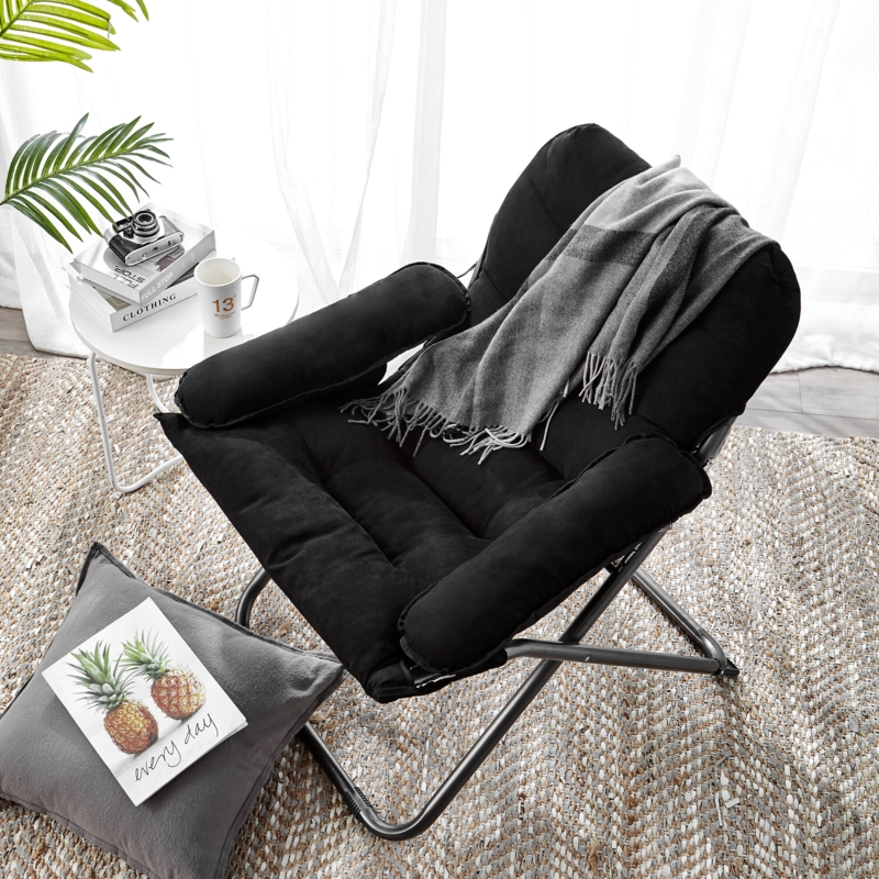 Fold-Up Papasan Chair