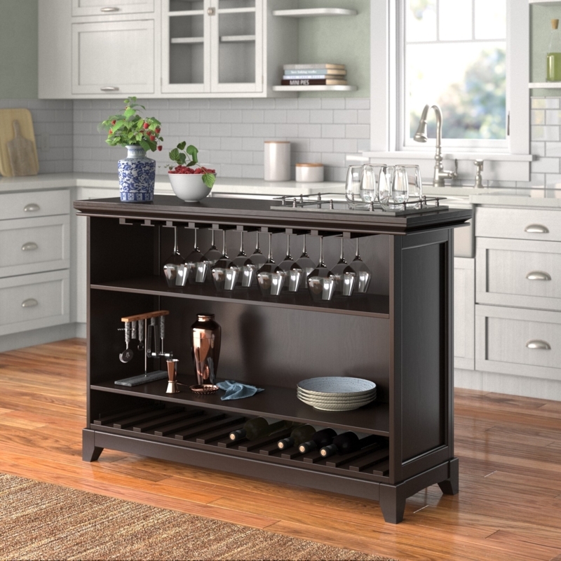 Personal Home Bar with Wine Storage