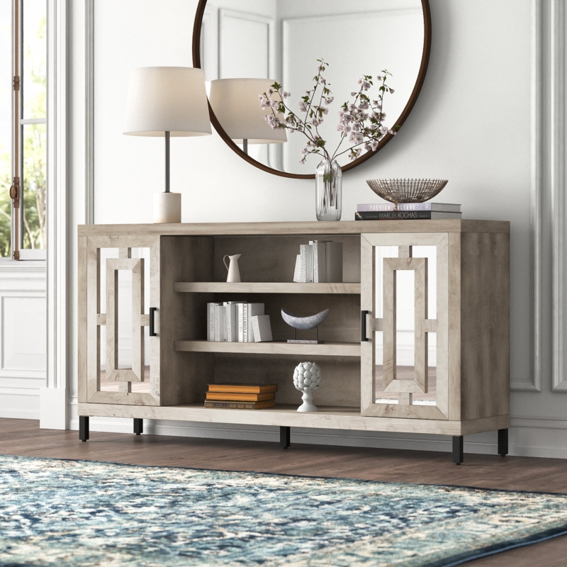 French Country Glam TV Stand