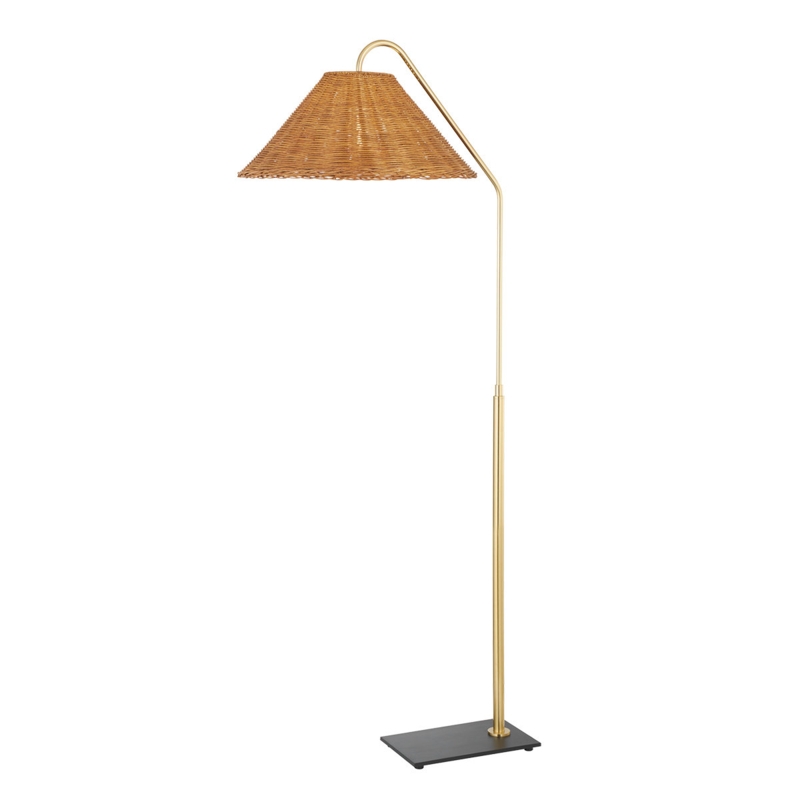 1 Light Sleek Floor Lamp