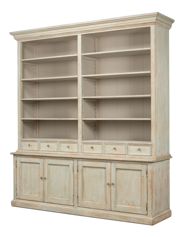 Angelique Book Cabinet with Adjustable Shelves