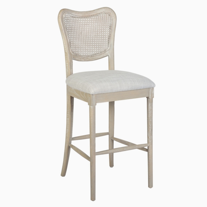Rattan-Style Bar Stool Chair