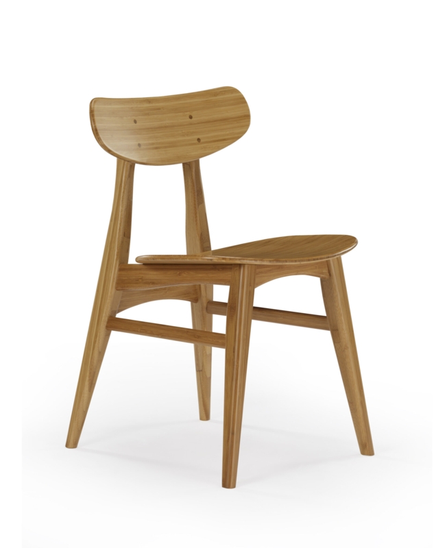 Solid Wood Dining Chair in Mid-Century Style