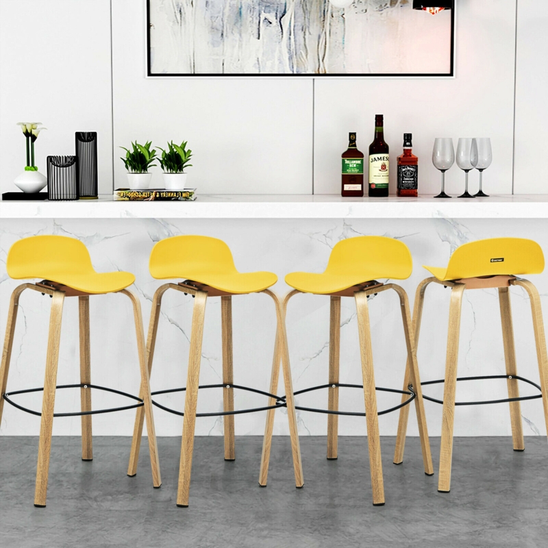 Modern Bar Chair Set of 4