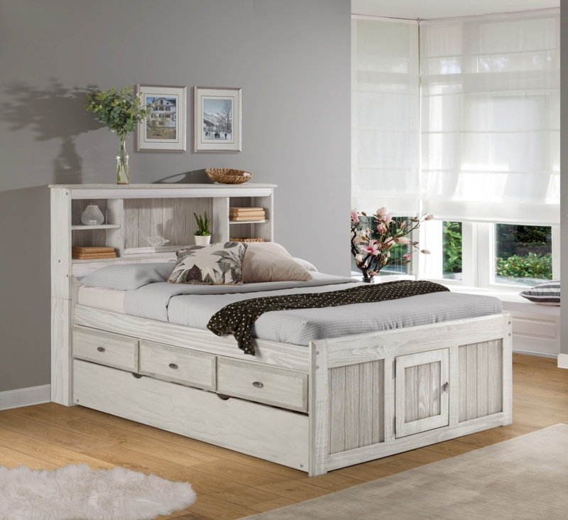 Captain's Bed with Storage and Trundle