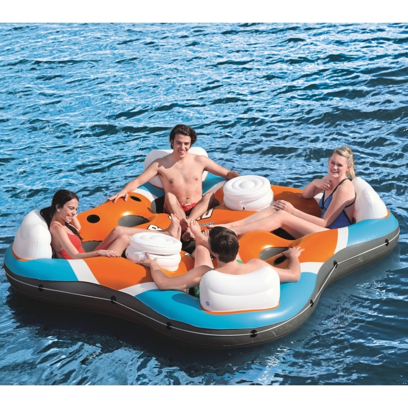 4-Person Inflatable Floating Island
