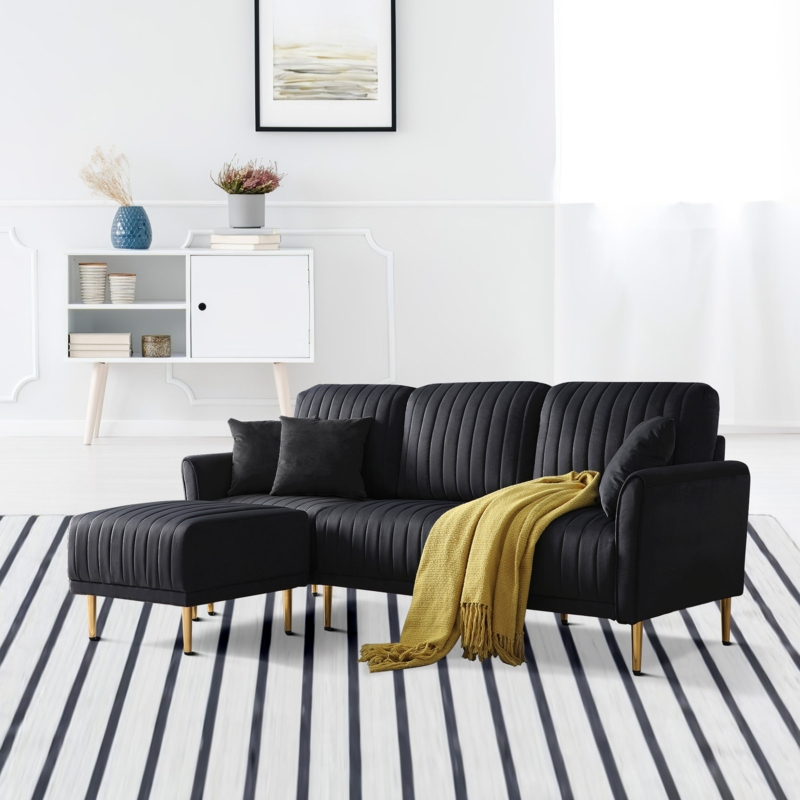 Modern Comfortable Sofa with Sleek Silhouette