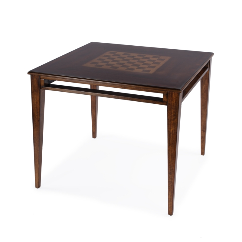 Contemporary Solid Wood Game Table