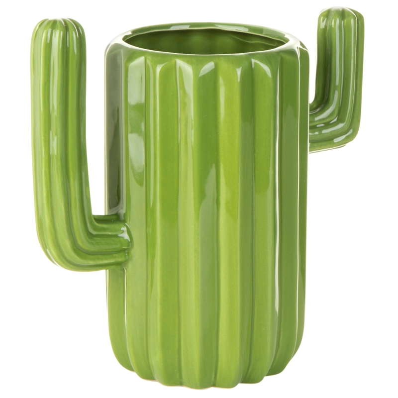 Cactus-Shaped Utensil Crock Cookware Holder