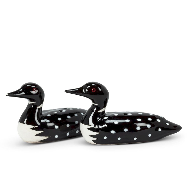 Loon Salt and Pepper Shakers Set