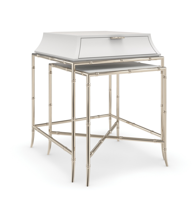 Elegant Marble-Top Accent Table
