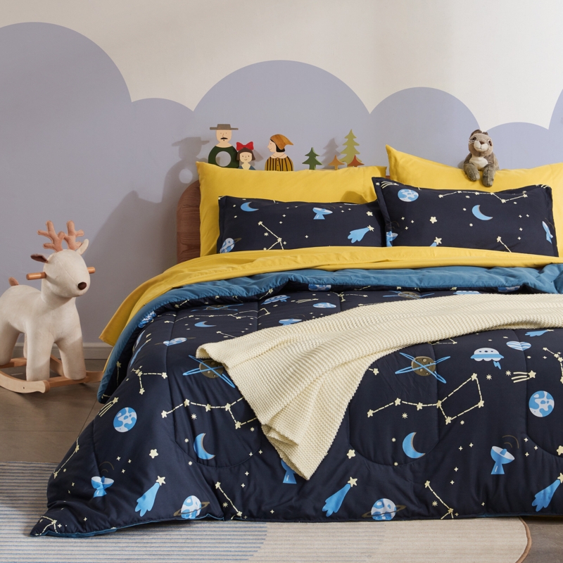 Galaxy Bedding Set for Kids
